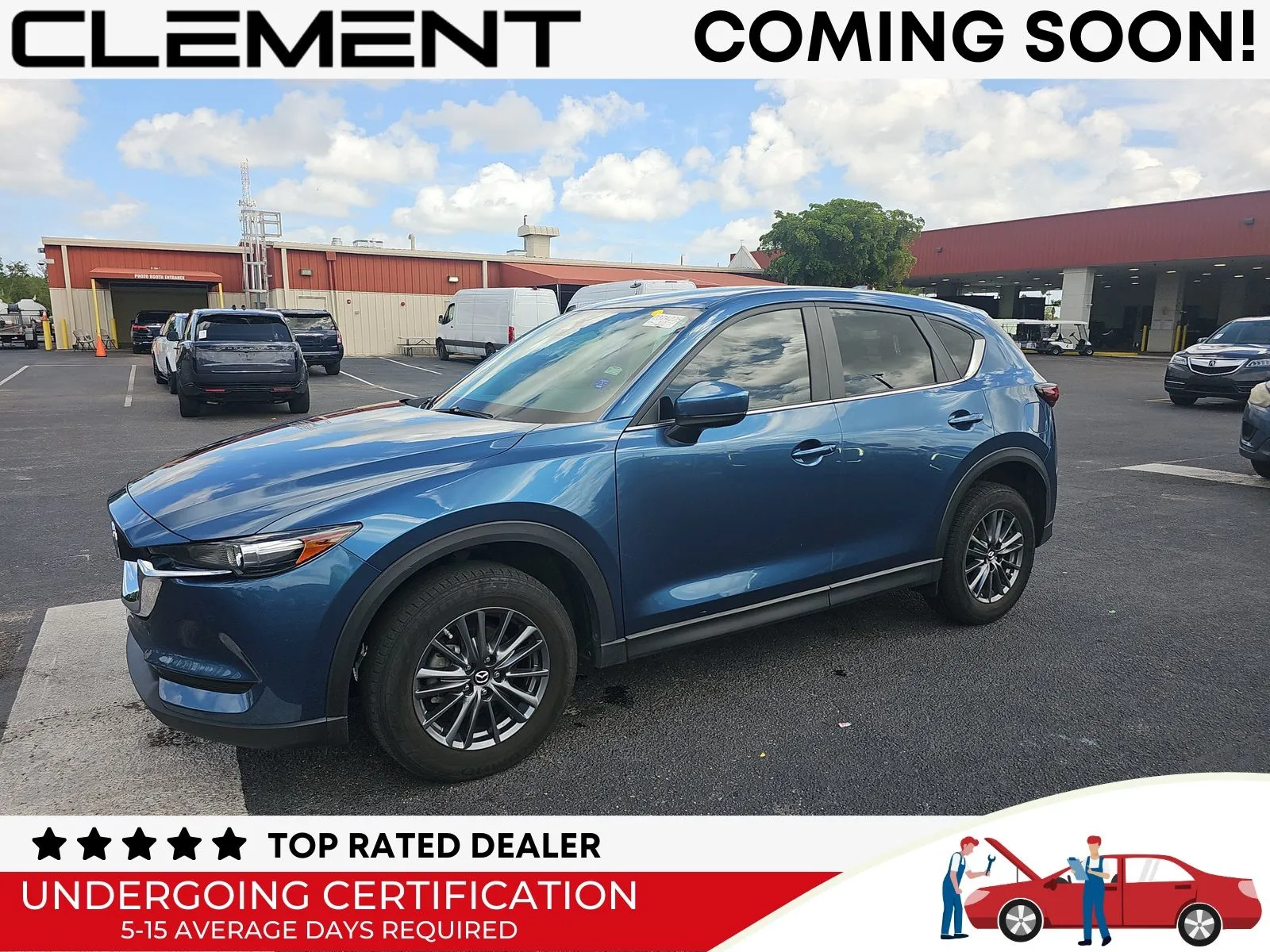 Blue 2019 Mazda CX-5 Sport for sale in Florissant, MO