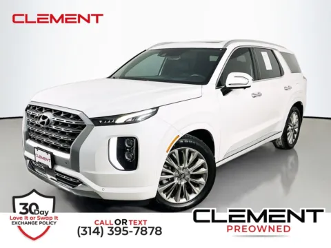 White 2020 Hyundai Palisade Limited for sale in Florissant, MO