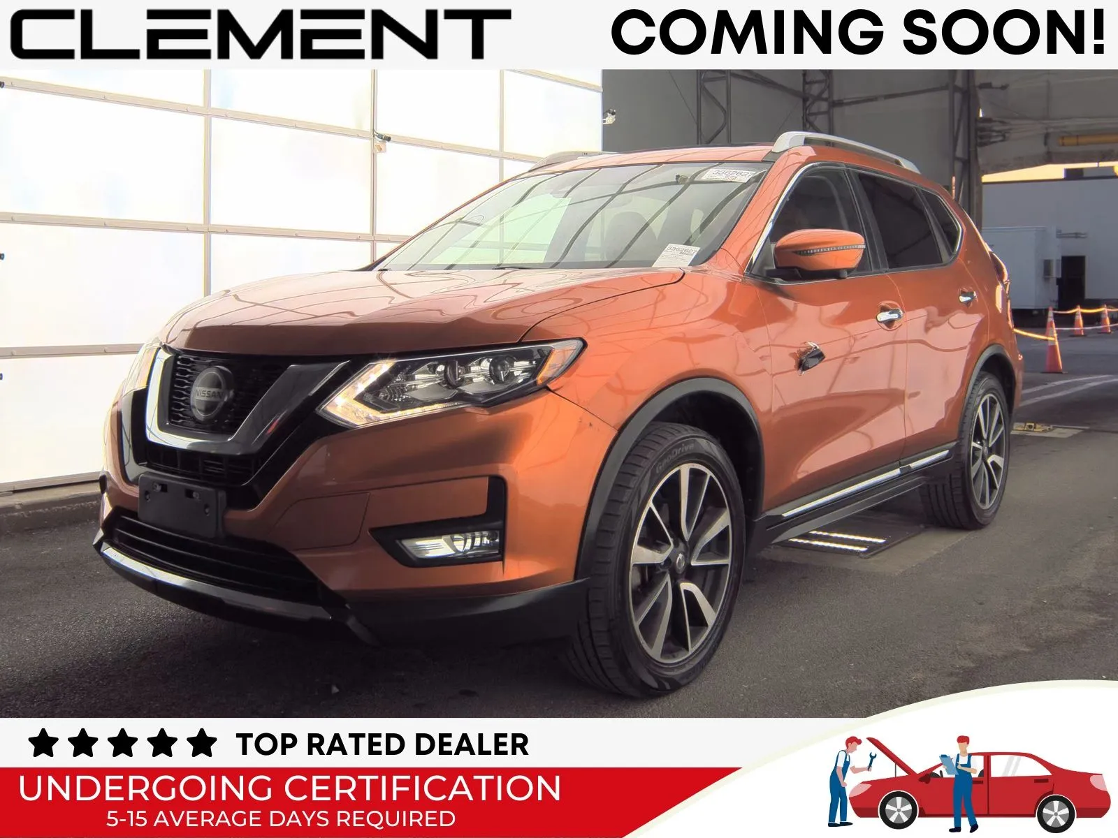 Orange 2019 Nissan Rogue SL for sale in Florissant, MO