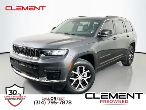 Gray 2024 Jeep Grand Cherokee L Limited for sale in Florissant, MO
