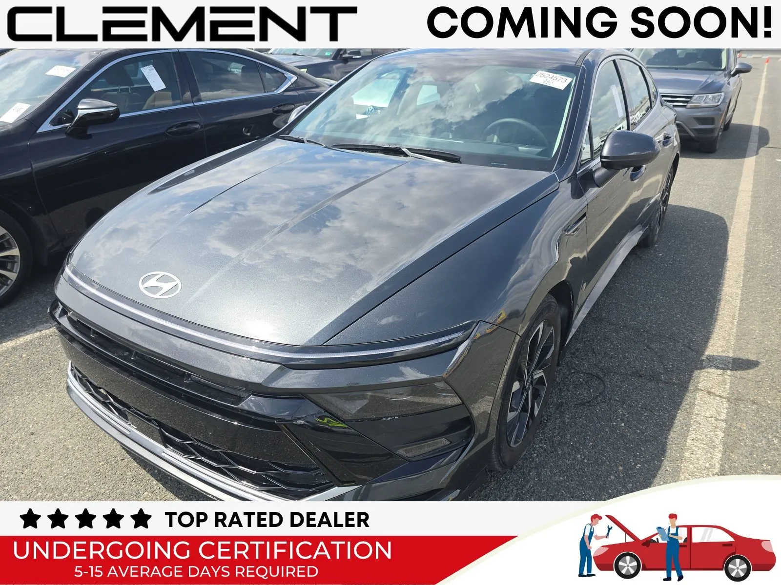 Gray 2025 Hyundai Sonata SEL for sale in Florissant, MO