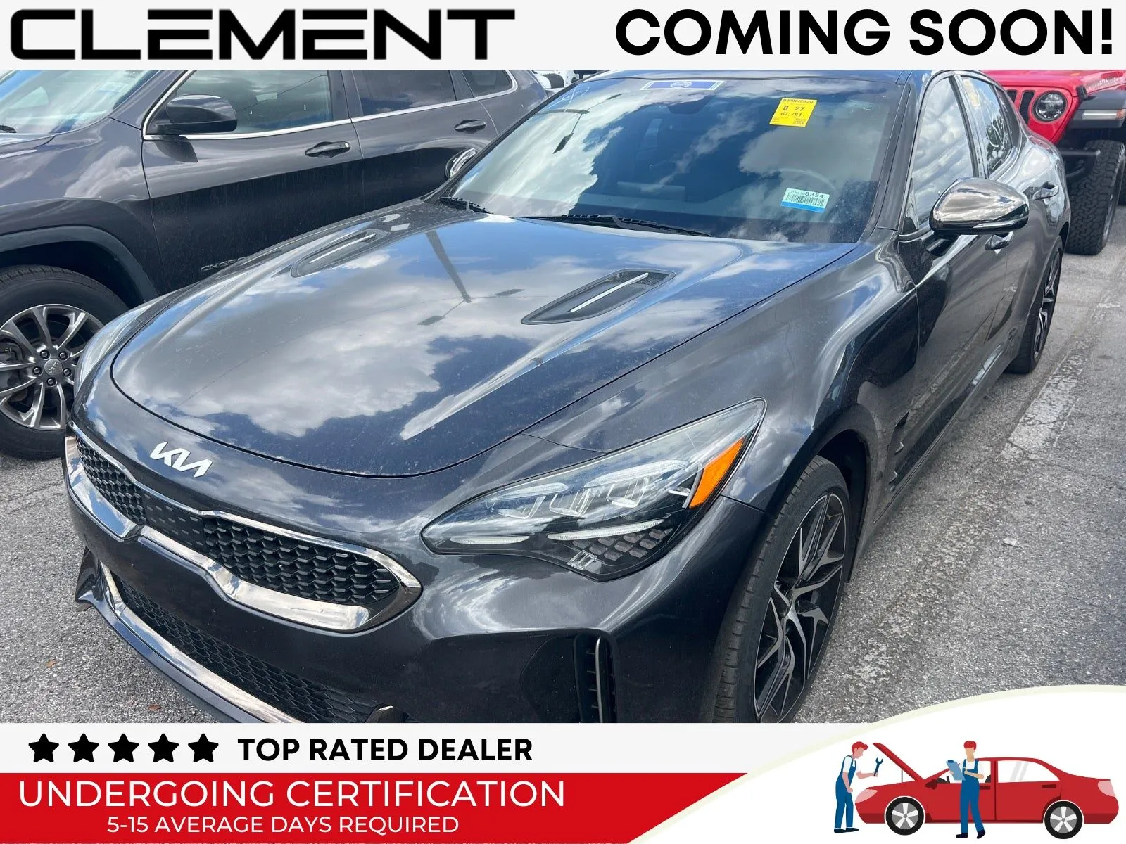 Gray 2022 Kia Stinger GT-Line for sale in Florissant, MO