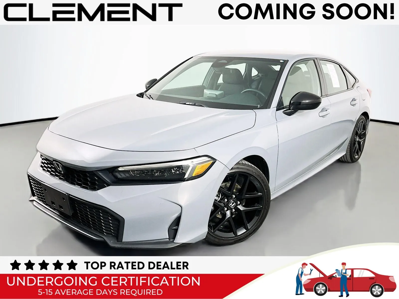 Silver 2025 Honda Civic Sport for sale in Florissant, MO