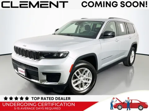 Silver 2023 Jeep Grand Cherokee L Laredo for sale in Florissant, MO