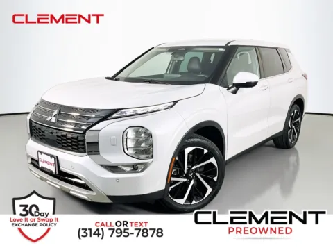 White 2023 Mitsubishi Outlander SE for sale in Florissant, MO