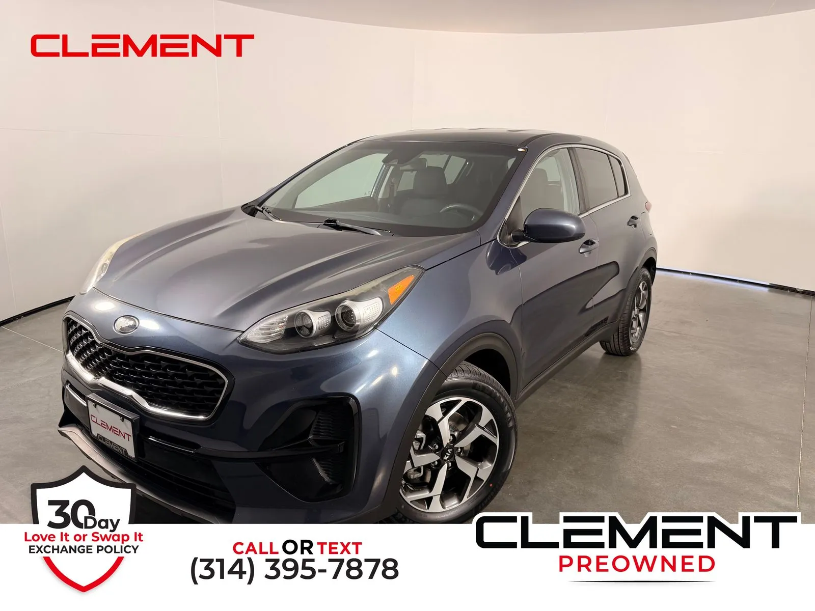 Blue 2020 Kia Sportage LX for sale in Florissant, MO