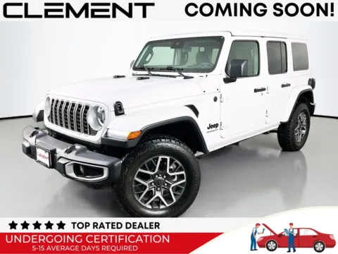 White 2025 Jeep Wrangler Sahara for sale in Florissant, MO