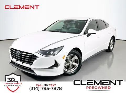White 2021 Hyundai Sonata SE for sale in Florissant, MO
