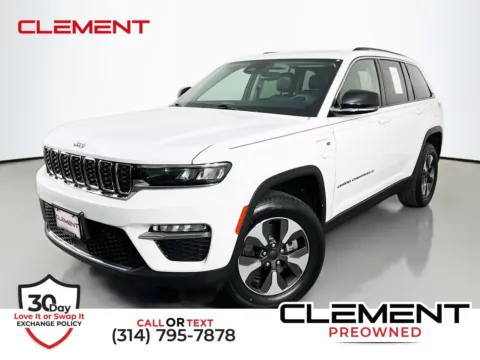 White 2022 Jeep Grand Cherokee 4xe for sale in Florissant, MO