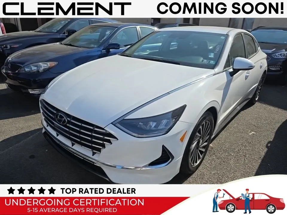 White 2023 Hyundai Sonata Hybrid SEL for sale in Florissant, MO