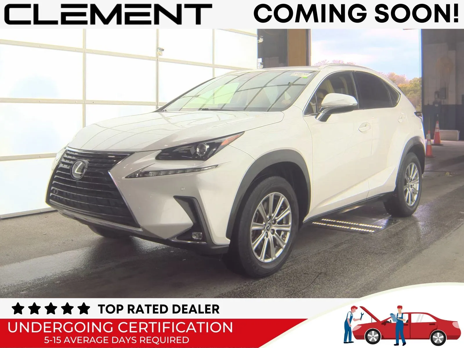 White 2021 Lexus NX 300 Base for sale in Florissant, MO