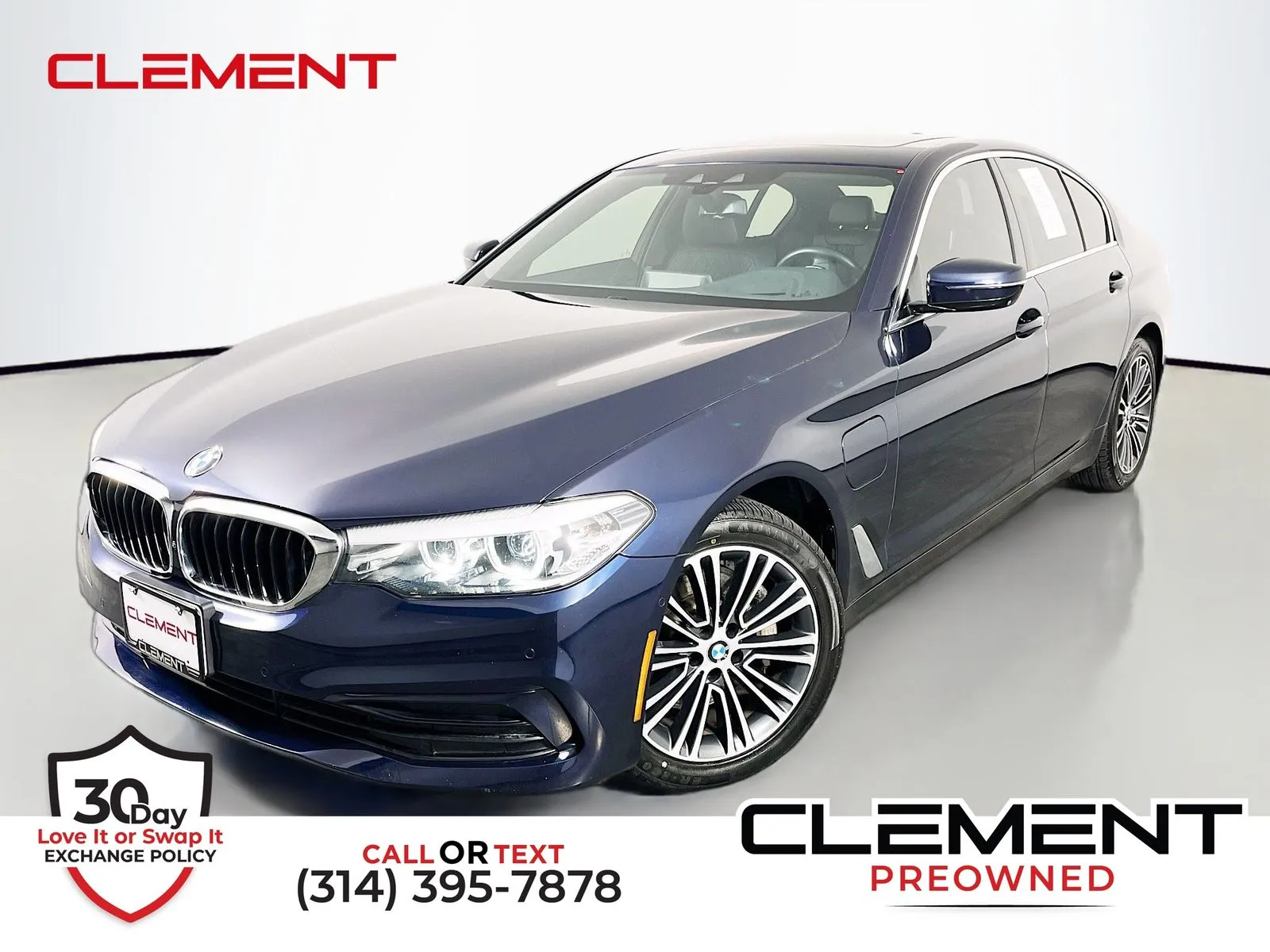 Blue 2020 BMW 5 Series 530e xDrive iPerformance for sale in Florissant, MO