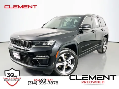 Black 2022 Jeep Grand Cherokee 4xe for sale in Florissant, MO