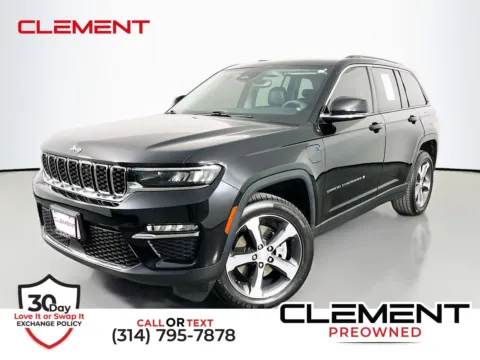 Black 2022 Jeep Grand Cherokee 4xe for sale in Florissant, MO