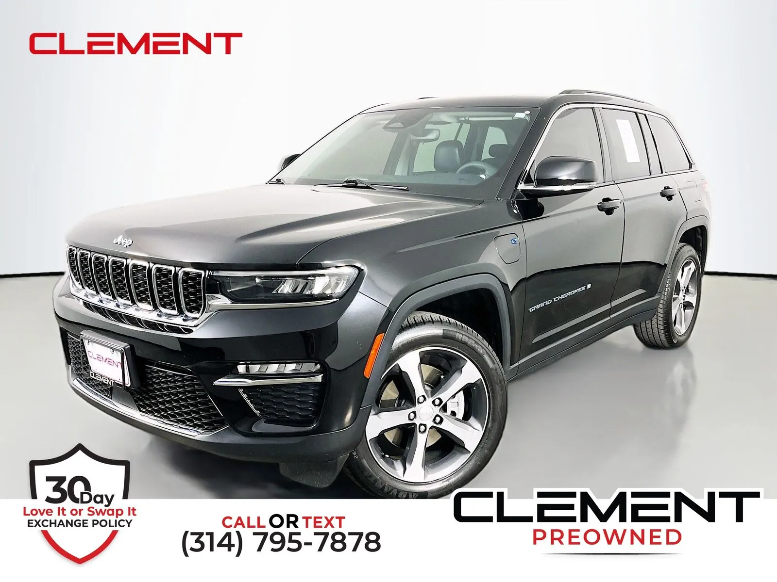 Black 2022 Jeep Grand Cherokee 4xe for sale in Florissant, MO