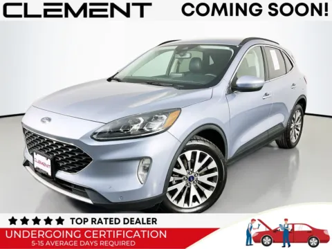 Silver 2022 Ford Escape Hybrid Titanium for sale in Florissant, MO