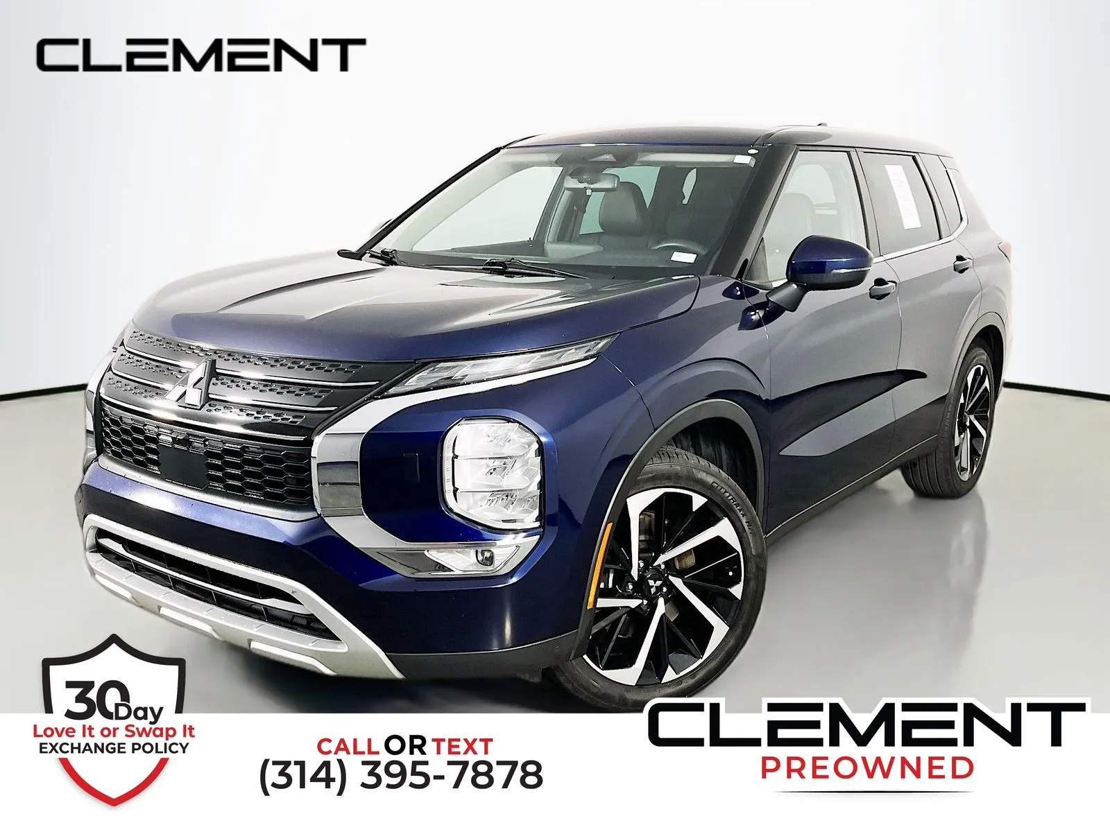 Blue 2023 Mitsubishi Outlander SE for sale in Florissant, MO
