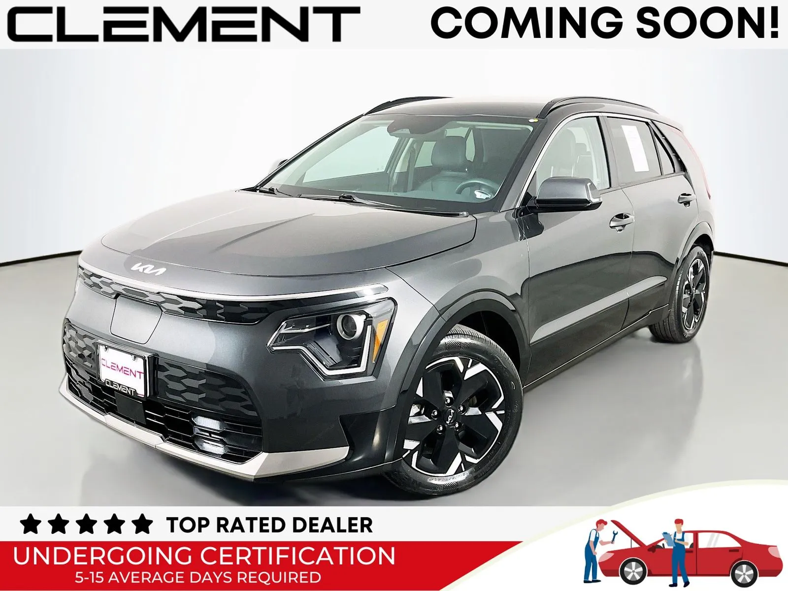 Gray 2023 Kia Niro EV Wind for sale in Florissant, MO