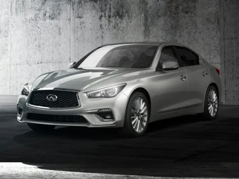 White 2019 INFINITI Q50 3.0t LUXE for sale in Florissant, MO
