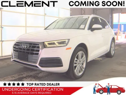White 2020 Audi Q5 45 Premium Plus for sale in Florissant, MO
