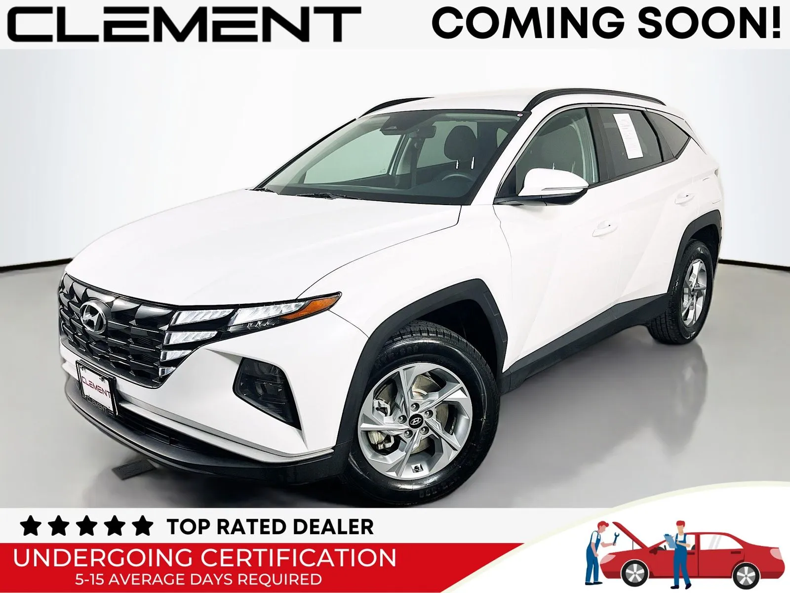 White 2023 Hyundai Tucson SEL for sale in Florissant, MO