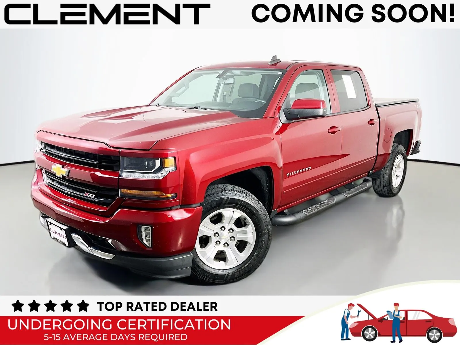 Red 2018 Chevrolet Silverado 1500 LT for sale in Florissant, MO