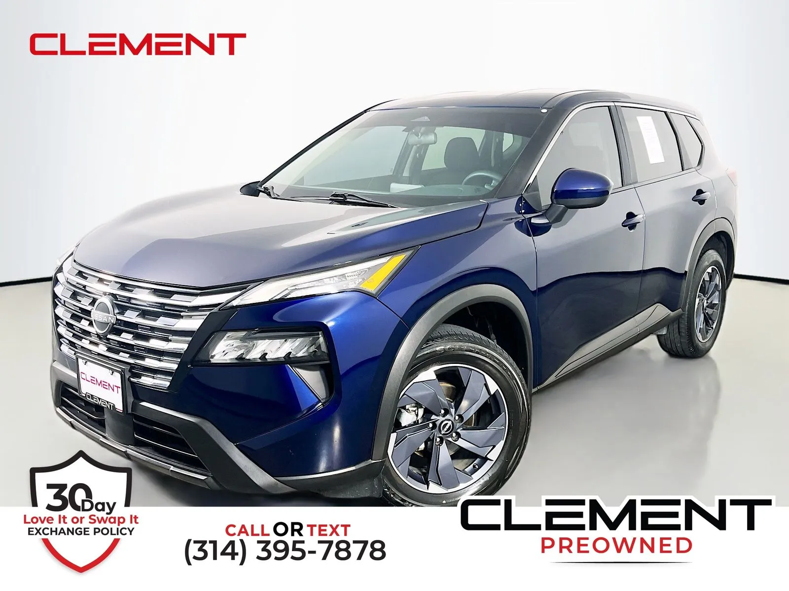 Blue 2024 Nissan Rogue SV for sale in Florissant, MO
