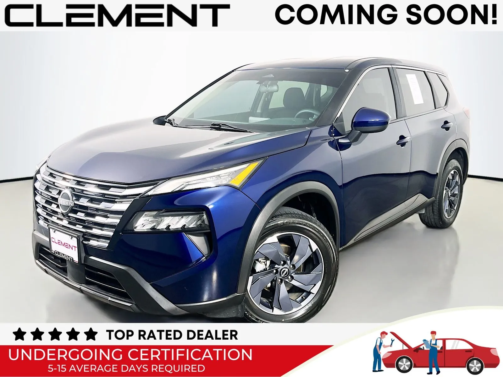 Blue 2024 Nissan Rogue SV for sale in Florissant, MO