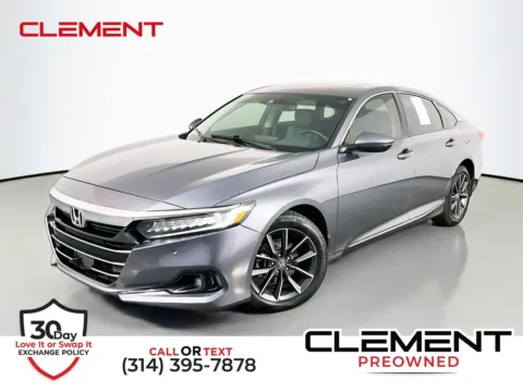 Silver 2021 Honda Accord EX-L for sale in Florissant, MO