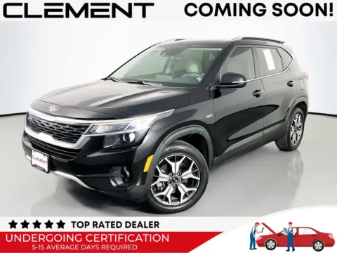 Black 2021 Kia Seltos EX for sale in Florissant, MO