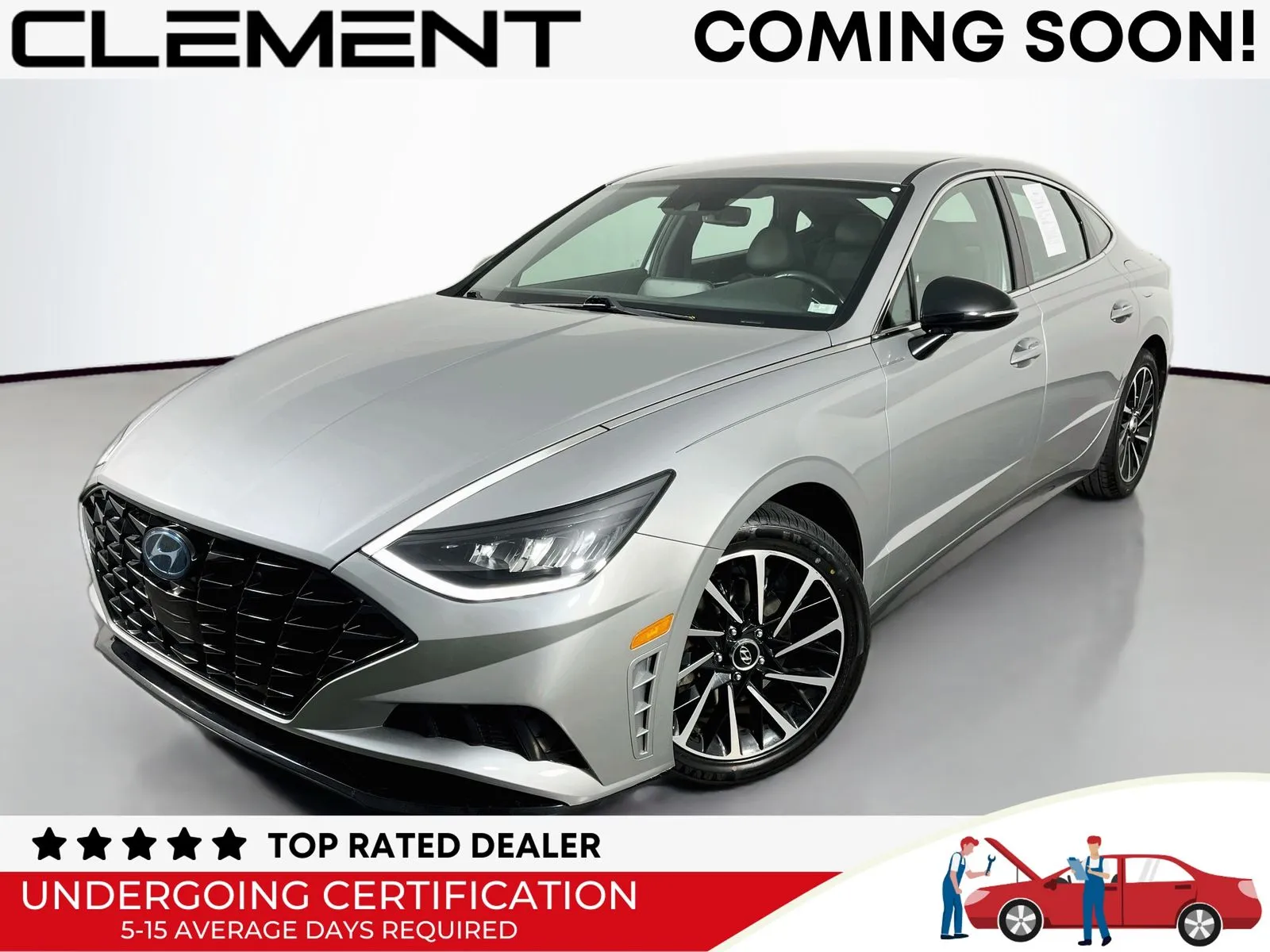 Silver 2020 Hyundai Sonata SEL Plus for sale in Florissant, MO