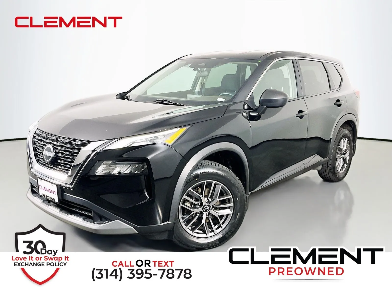 Black 2023 Nissan Rogue S for sale in Florissant, MO