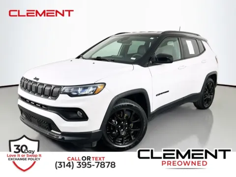 White 2022 Jeep Compass Latitude for sale in Florissant, MO