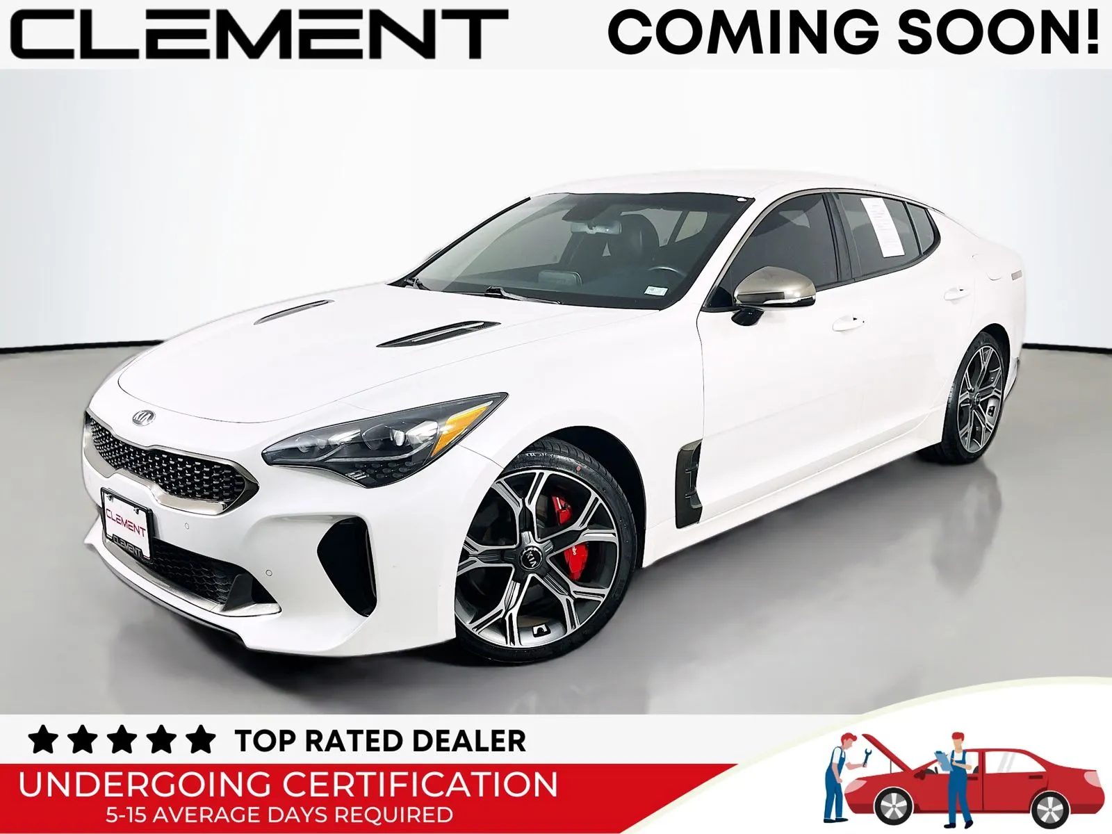 White 2019 Kia Stinger GT for sale in Florissant, MO