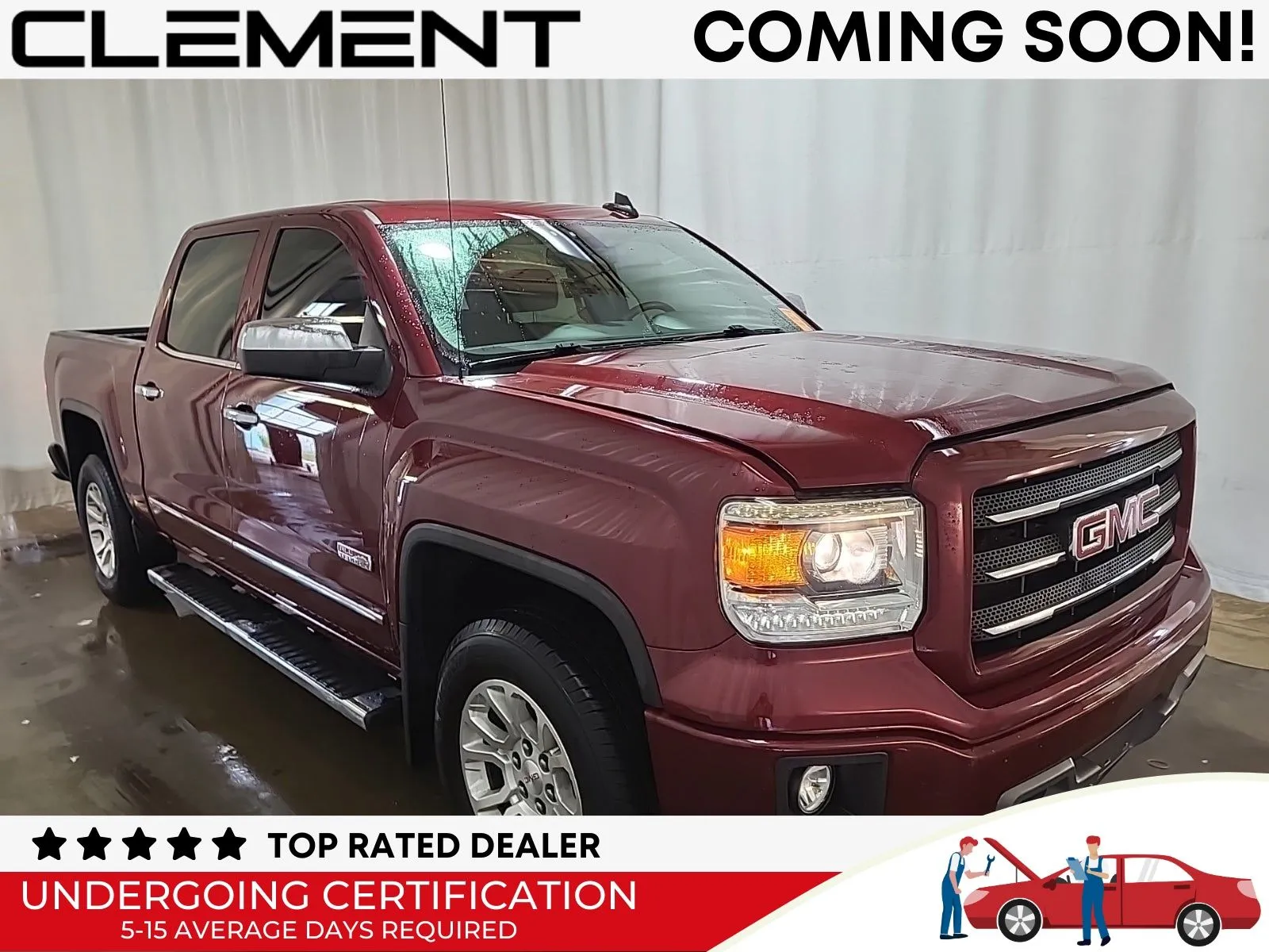 Red 2015 GMC Sierra 1500 SLE for sale in Florissant, MO