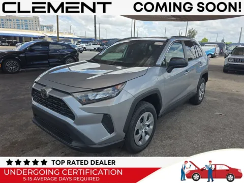 Silver 2021 Toyota RAV4 LE for sale in Florissant, MO