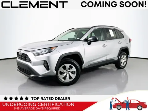 Silver 2021 Toyota RAV4 LE for sale in Florissant, MO