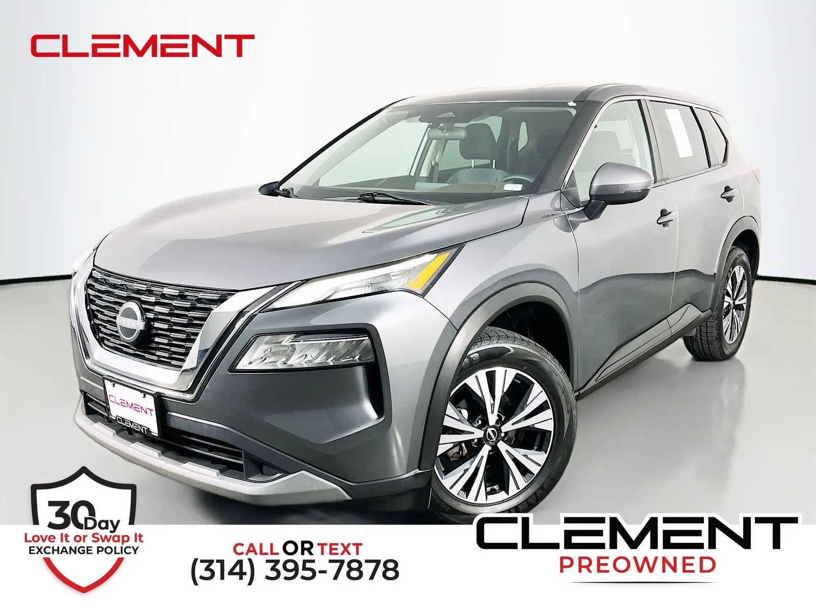 Gray 2022 Nissan Rogue SV for sale in Florissant, MO