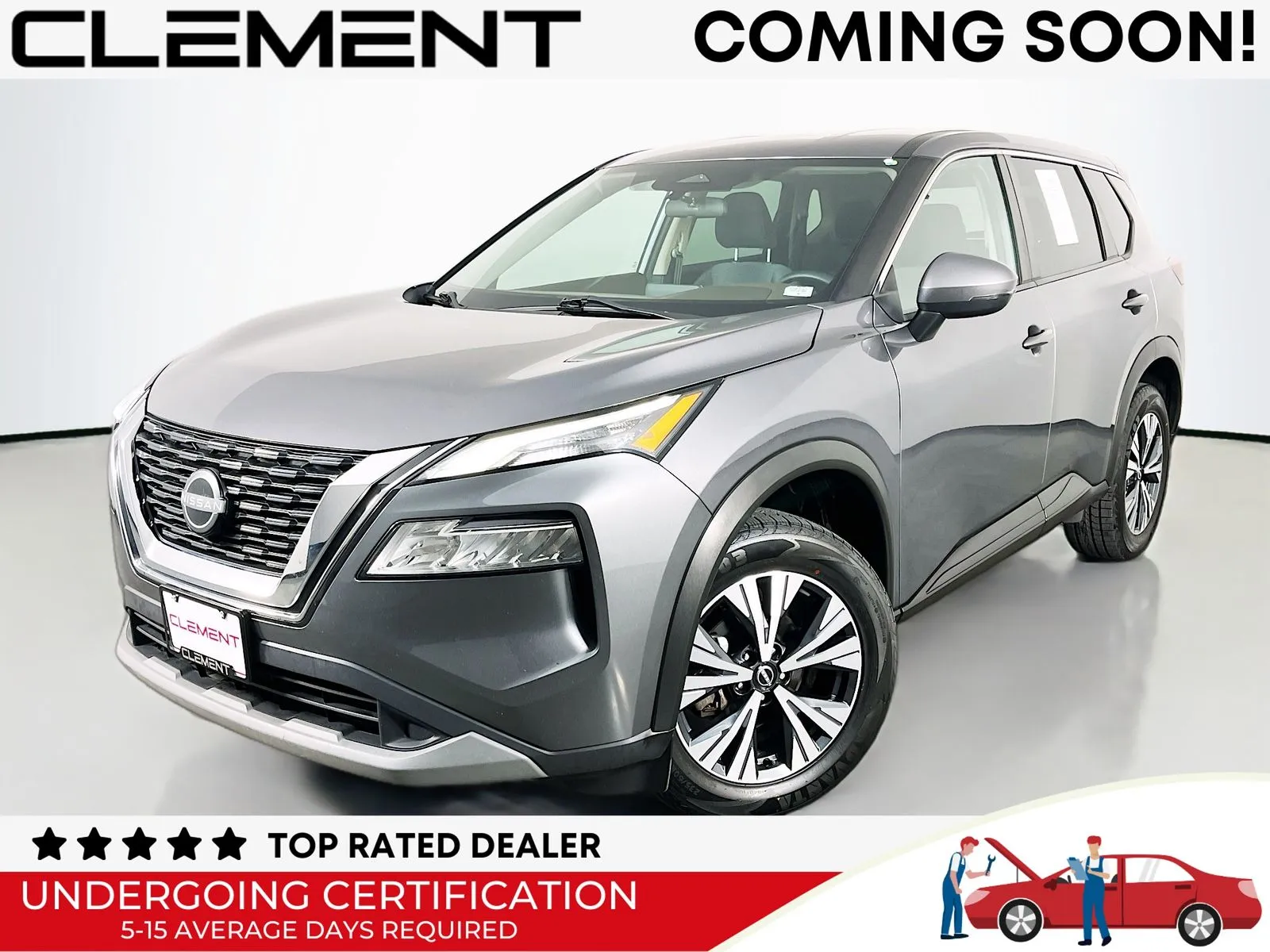 Gray 2022 Nissan Rogue SV for sale in Florissant, MO