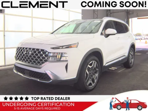 White 2023 Hyundai Santa Fe Hybrid SEL Premium for sale in Florissant, MO