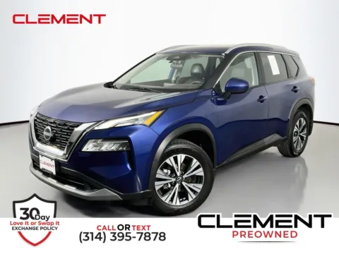 Blue 2023 Nissan Rogue SV for sale in Florissant, MO