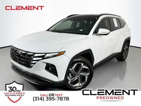 White 2022 Hyundai Tucson Hybrid Limited for sale in Florissant, MO