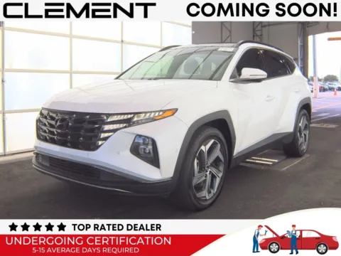 White 2022 Hyundai Tucson Hybrid Limited for sale in Florissant, MO
