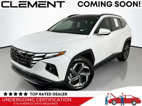 White 2022 Hyundai Tucson Hybrid Limited for sale in Florissant, MO