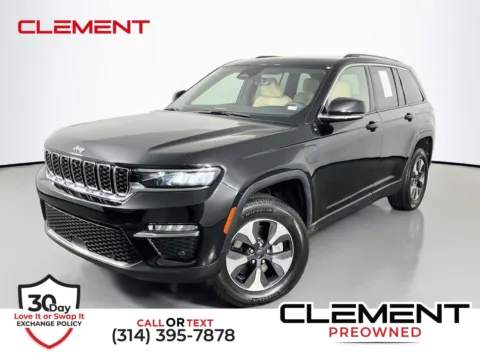 Black 2022 Jeep Grand Cherokee 4xe for sale in Florissant, MO