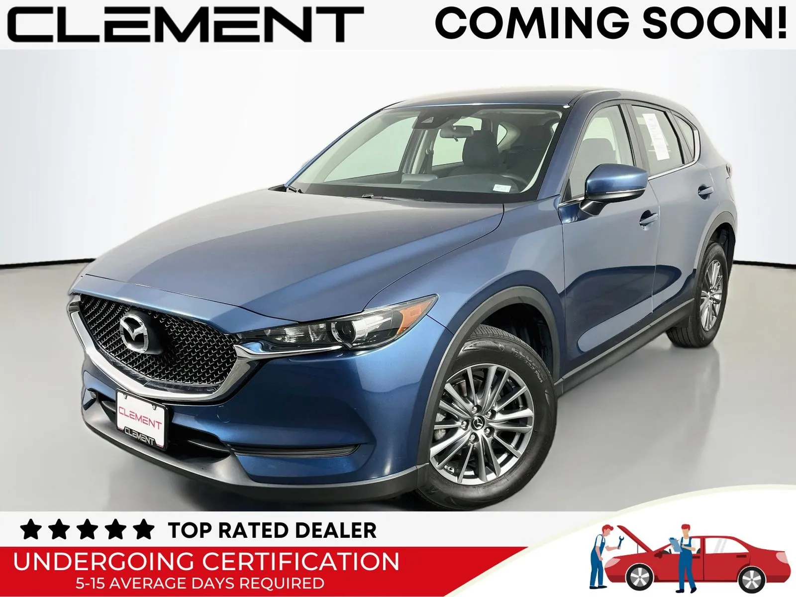 Blue 2018 Mazda CX-5 Sport for sale in Florissant, MO