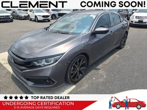 Gray 2019 Honda Civic Sport for sale in Florissant, MO