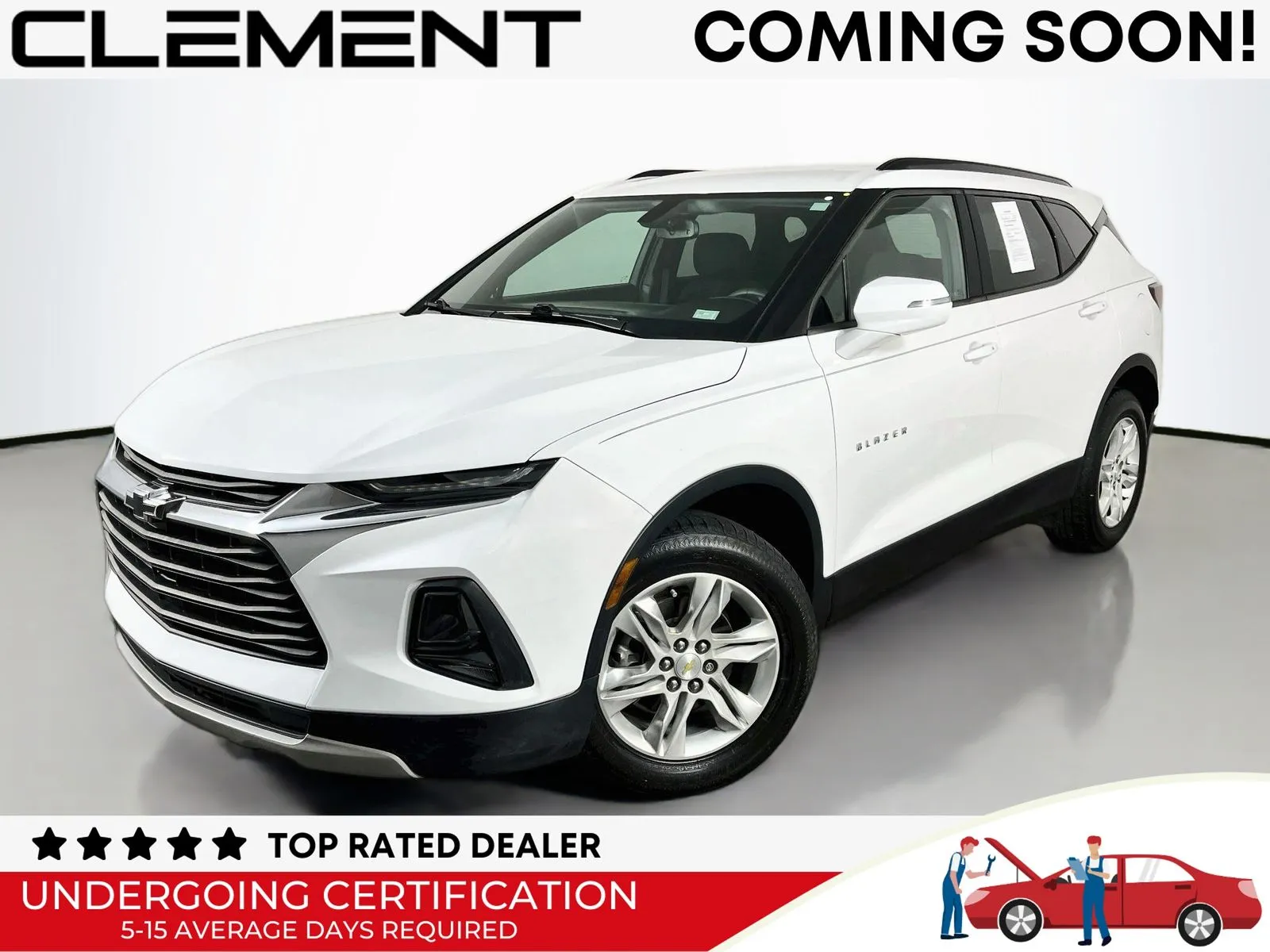 White 2021 Chevrolet Blazer LT for sale in Florissant, MO