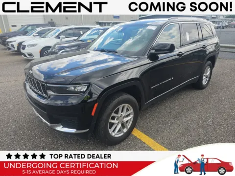 Black 2023 Jeep Grand Cherokee L Laredo for sale in Florissant, MO