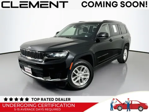 Black 2023 Jeep Grand Cherokee L Laredo for sale in Florissant, MO